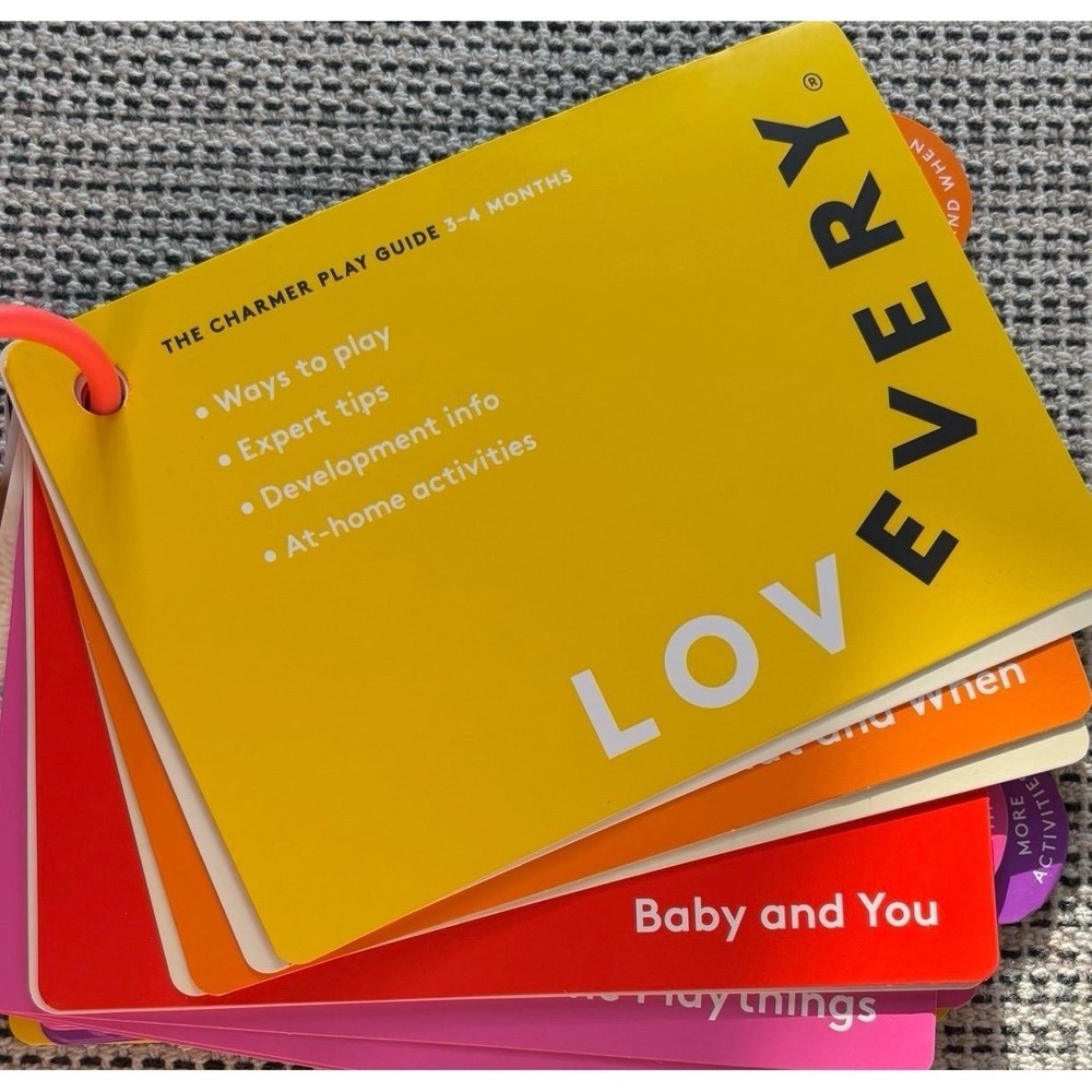Lovevery Play Guide The Charmer 3-4 Months Montessori Baby Activity Booklet